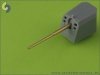 Master SM-350-057 Scharnhorst armament without blastbags - 28cm (9pcs), 15cm (12pcs), 10,5cm (14pcs) barrels